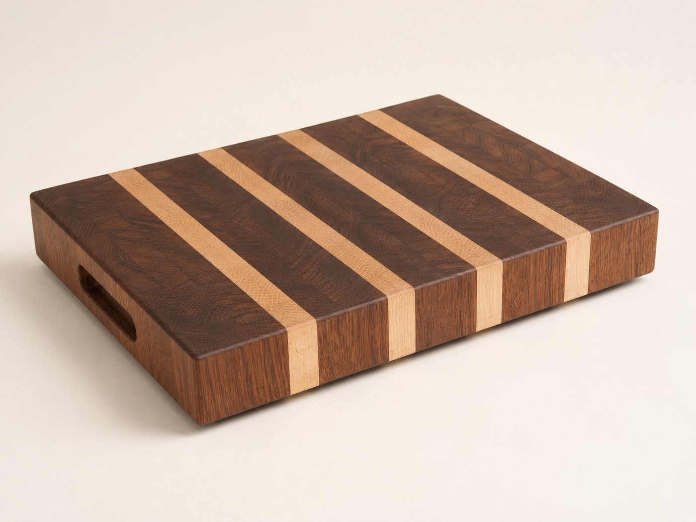 End-Grain Striped Board — Cutting Boards by Novelty Woodworks