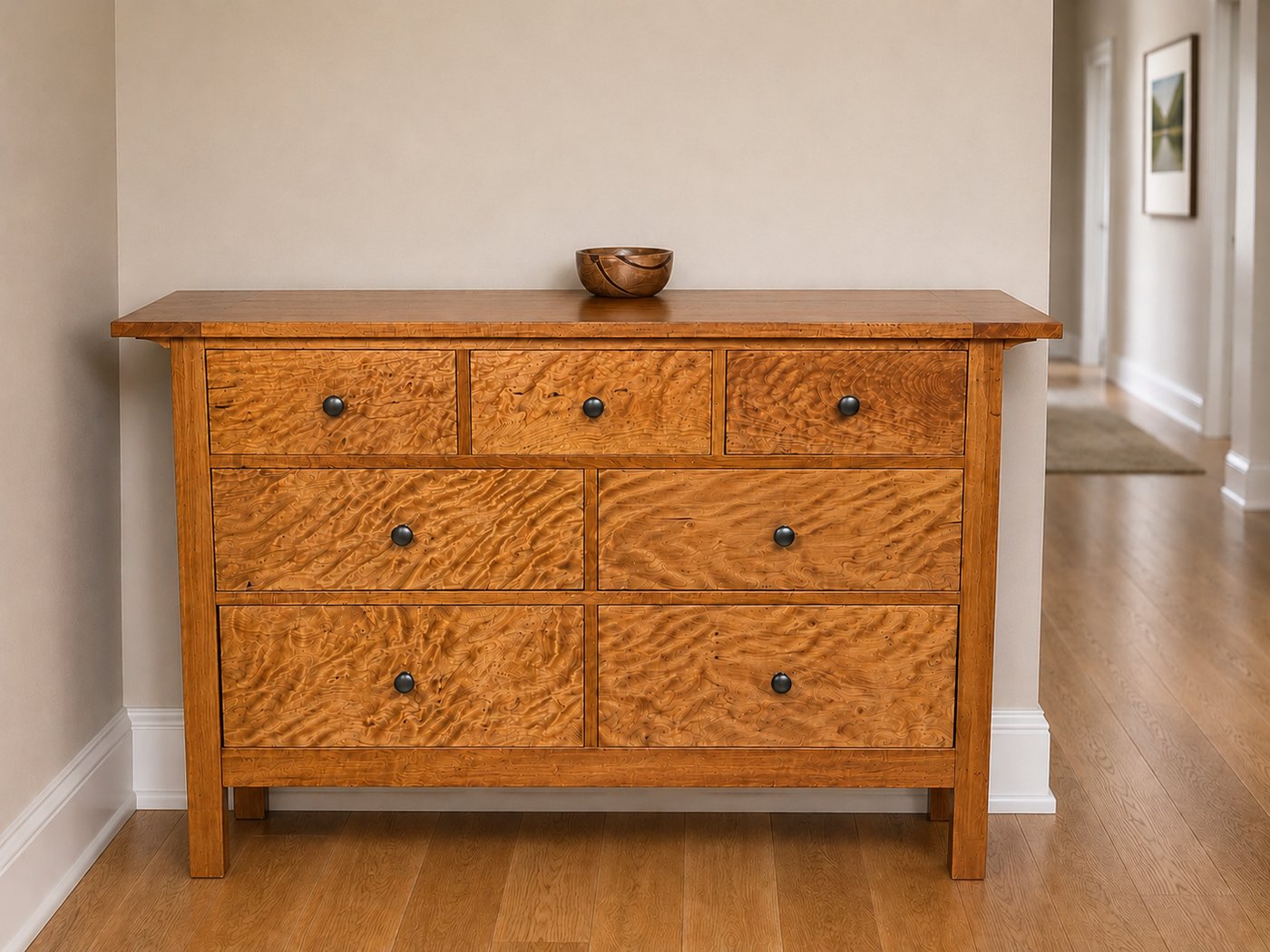 Handmade solid wood furniture by Novelty Woodworks, Northeast Ohio